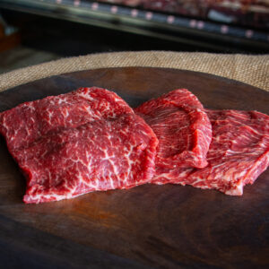 Ebert Grown USDA graded Flat Iron Steak available at Salmon's Meat Products and online for shipping